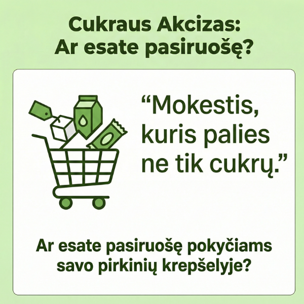 Geras. Akcizo Mokestis